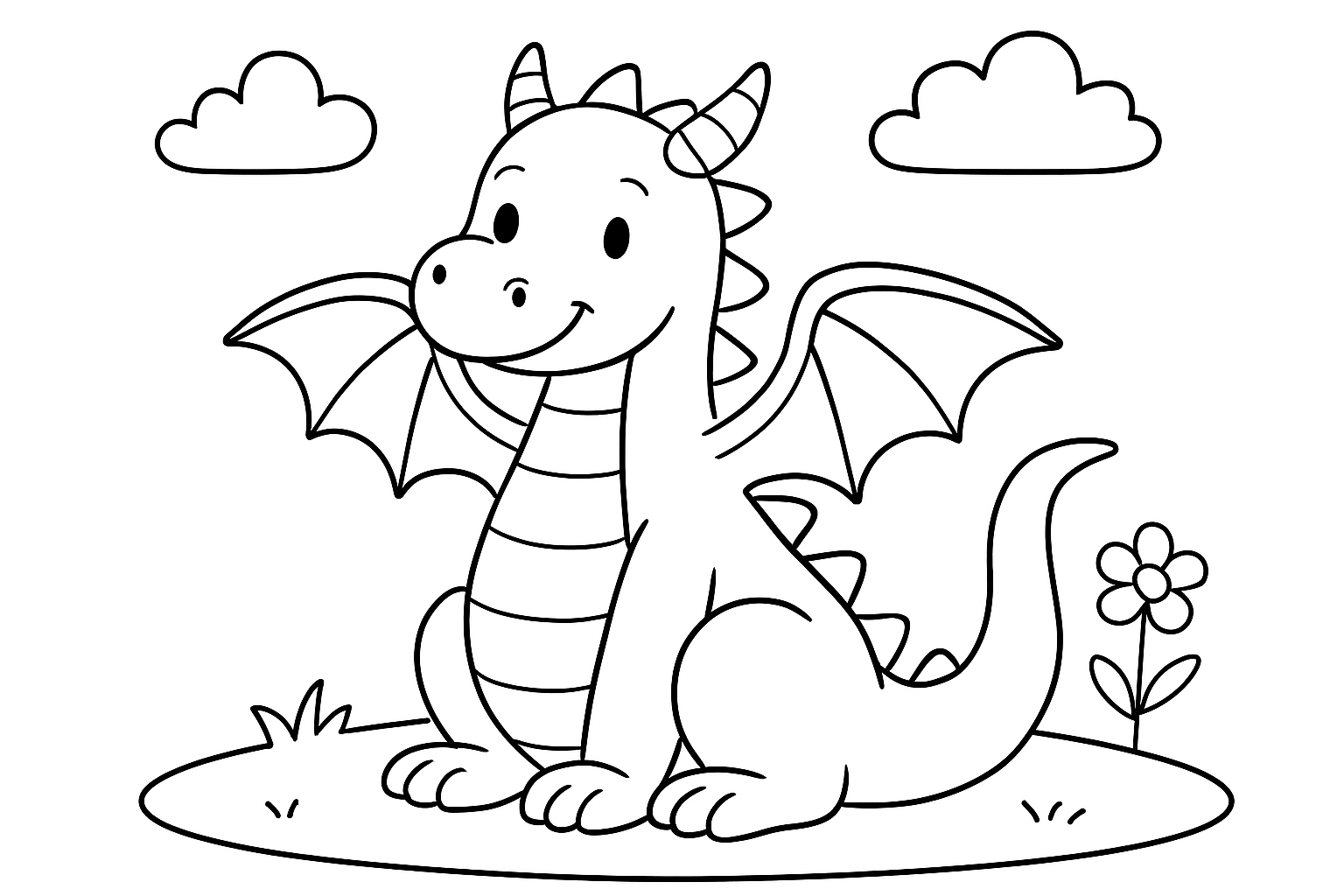 A friendly dragon