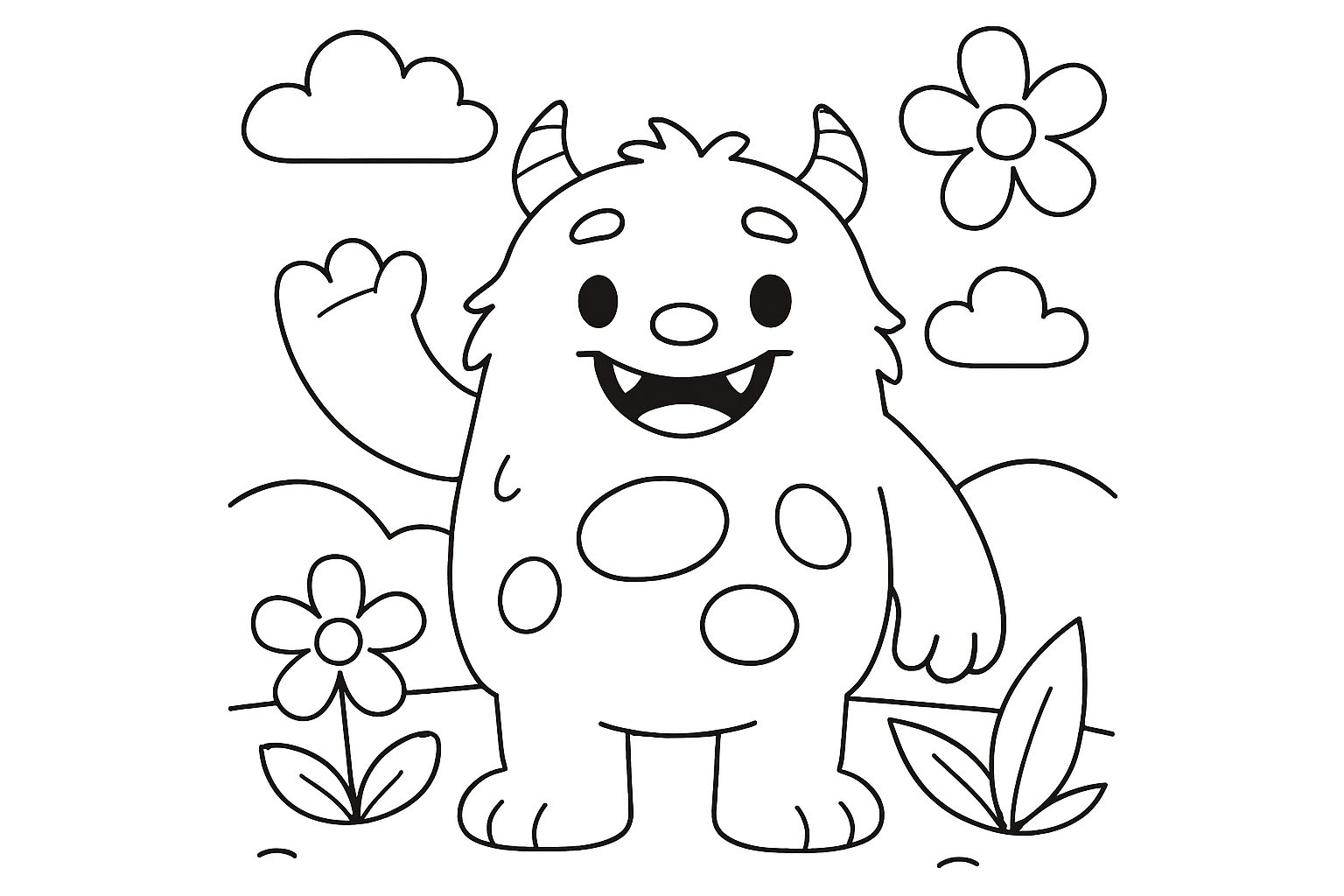 A friendly monster