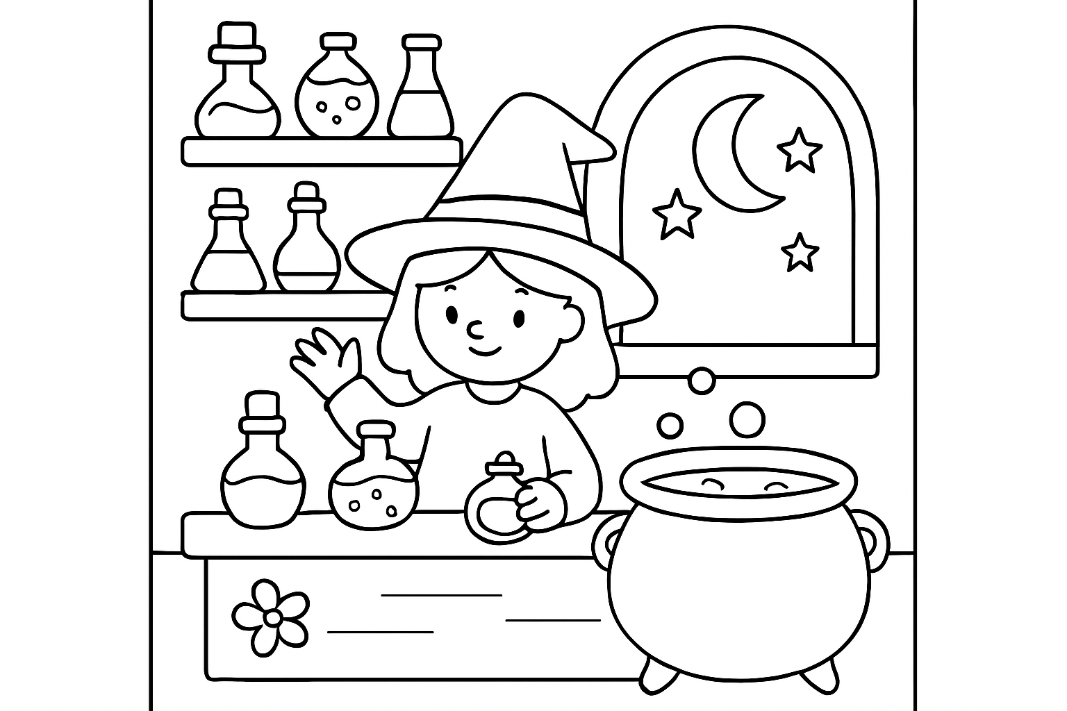 A magic potion shop