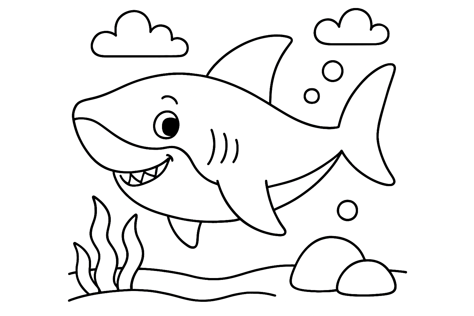 A friendly shark